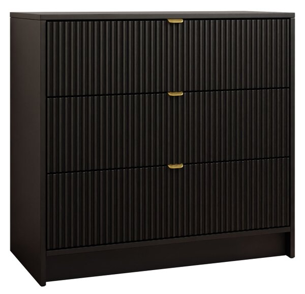 Mirjan24 Komoda Razimo 3SZ, Farby: Biely velvet 5903211293986