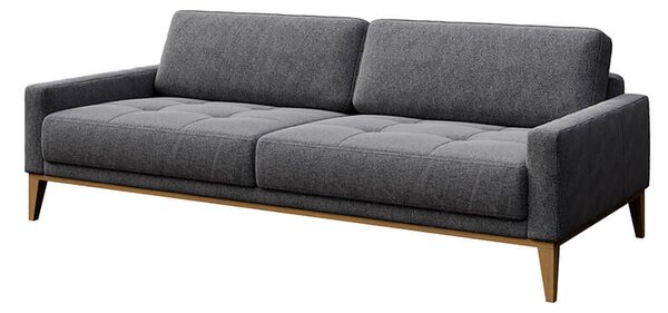 MUZZA POHOVKA TROJMIESTNA MUSSO TUFTED tmavosivá