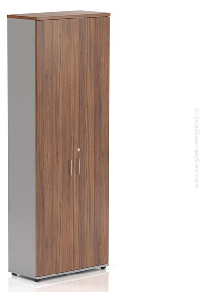 NABYTOK-DIZAJNOVY.SK - Kancelárska skriňa KOMFORT, 80×38,5×218,5 cm, dvere 5/5, buk – S686 11