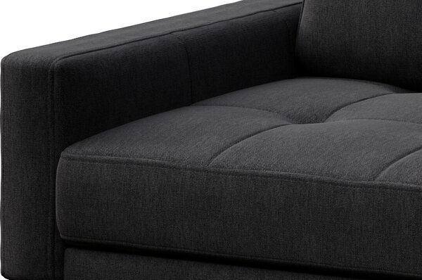 MUZZA ROHOVÁ POHOVKA MUSSO TUFTED ANTRACIT PRAVÁ