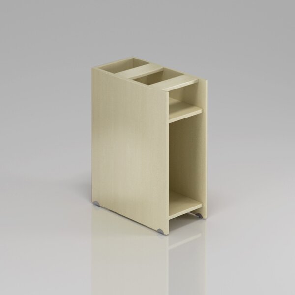 NABYTOK-DIZAJNOVY.SK - PC kontajner KOMFORT 30×57×73,2 cm, pod stôl, javor – K20 12