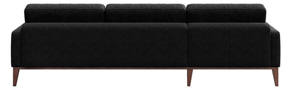 MUZZA ROHOVÁ POHOVKA MUSSO TUFTED ANTRACIT ĽAVÁ