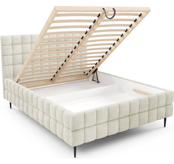 MEBLINE Čalúnená posteľ ARDEN N 140x200 coral 15