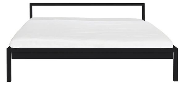 MUZZA POSTEĽ STAHL 140 × 200 CM ČIERNA