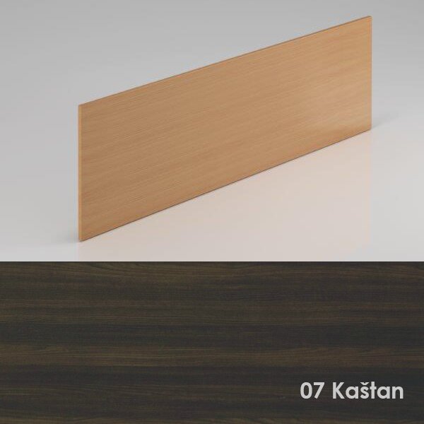 NABYTOK-DIZAJNOVY.SK - PD16 07 - Deliaci panel Komfort 160x49 cm, gaštan/sivá