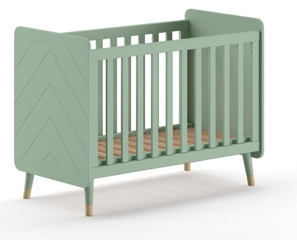 Postieľka z borovicového dreva v petrolejovej farbe 60x120 cm BILLY – Vipack