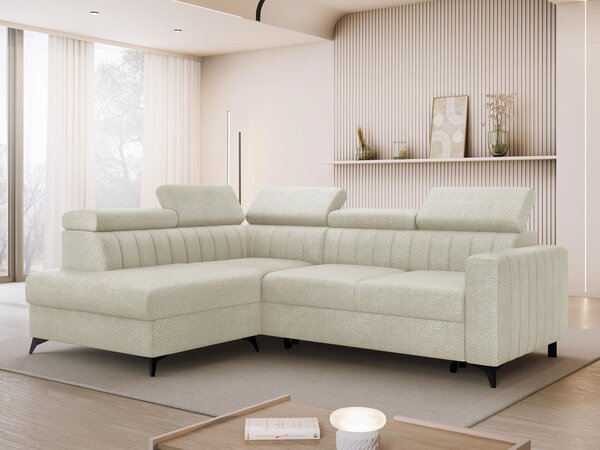 Mirjan24 Rohová rozkladacia sedačka Levioseno 2RRLXP, Strana: Ľavá LXp+R+2r, Dostupné poťahy: Flow 06 5903211499593
