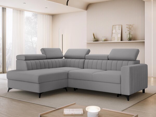 Mirjan24 Rohová rozkladacia sedačka Levioseno 2RRLXP, Strana: Ľavá LXp+R+2r, Dostupné poťahy: Flow 06 5903211499593