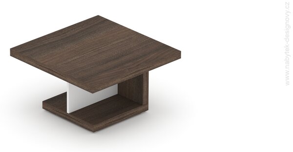 Manažérsky konferenčný stolík SOLID, štvorcový 80x80cm, výška 55cm (Manažérsky konferenčný stolík SOLID, štvorcový 80x80cm, výška 55cm)