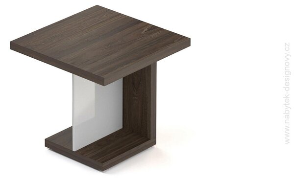 Manažérsky konferenčný stolík SOLID, štvorcový 80x80cm (Manažérsky konferenčný stolík SOLID, štvorcový 80x80cm, výška 75cm)