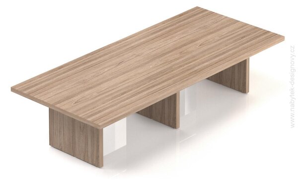Manažérsky konferenčný stôl SOLID 320cm (Manažérsky konferenčný stôl SOLID 320cm, šírka 140cm)