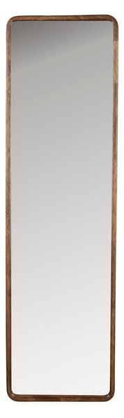 Nástenné zrkadlo s dreveným rámom 34x120 cm Nyko – White Label