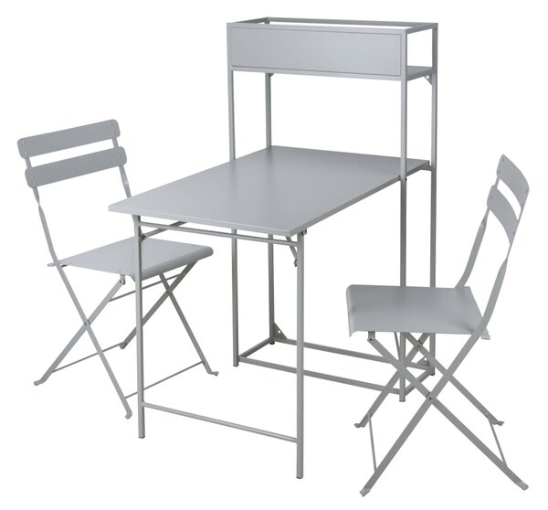 Mirjan24 Set záhradného nábytku Naviro, Farba:: čierna 5903211309090