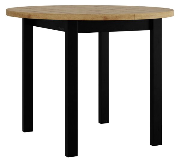 Mirjan24 Rozkladací jedálenský stôl Mosso 100/130 II L, Morenie: dub artisan L / biela 5903211321382