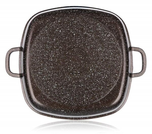 Banquet Pekáč s nepriľnavým povrchom PREMIUM Dark Brown 28 x 28 x 8 cm