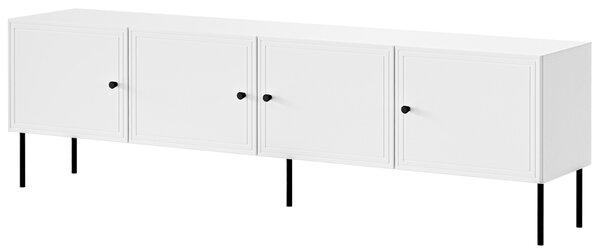 Mirjan24 TV Stolík/Skrinka Gudzup Bis 200 4D, Farby: biela 5903211342301