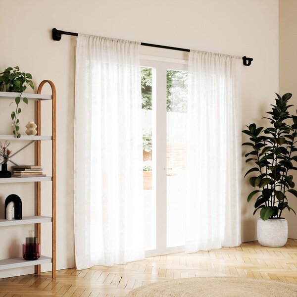 Oceľová roztiahnuteľná garniža 107 - 305 cm Bellwood – Umbra