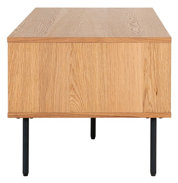 Konferenčný stolík s doskou v dubovom dekore v prírodnej farbe 50x100 cm Kyoto – House Nordic