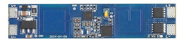 Bezdotykový vypínač LED pásu do hliníkového profilu, 12 V 96 W / 24 V 192 W (KM-VB-05L) (KM KM-VB-05L RF 10-30CM 5-24V 8A)
