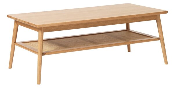 Konferenčný stolík s doskou v dubovom dekore v prírodnej farbe 60x120 cm Barrali – Unique Furniture
