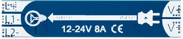 Dotykový vypínač CCT LED pásu do hliníkového profilu, stmievateľný, 12 V 96 W / 24 V 192 W (KM-VDS-06L) (KM KM-VDS-06L, 12V-96W, 24V-192W)