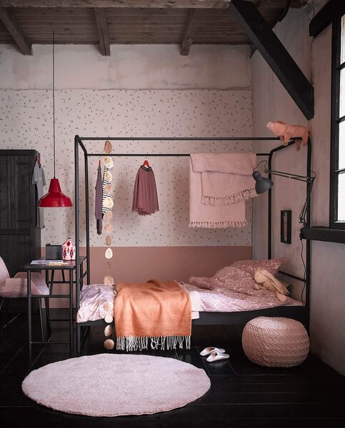 MUZZA POSTEĽ BUNK 90 X 200 CM ČIERNA