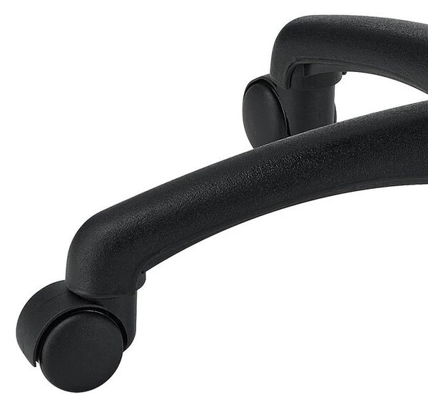 Ergonomická kancelárska stolička, čierna, polohovateľná opie