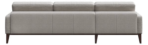 MUZZA ROHOVÁ POHOVKA MUSSO TUFTED svetlosivá ľavá
