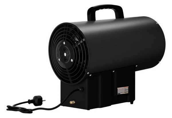 15 kW plynový ohrievač vzduchu – čierny