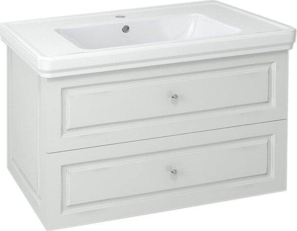 MAXMAX Sapho VIOLETA umývadlová skrinka 83x52x46cm, biela pololesk VI090-3131