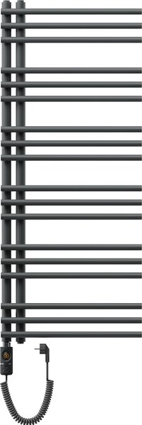 Mexen Neptun, elektrické vykurovacie teleso 1200 x 500 mm, 600 W, antracitová, W101-1200-500-2600-66