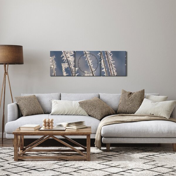 Obraz - Mrazík (s hodinami) (90x30 cm)