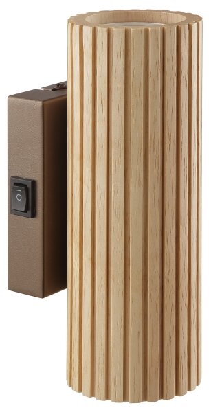 Brilliant - Nástenné svietidlo LAKEWOOD 2xGU10/10W/230V hnedé
