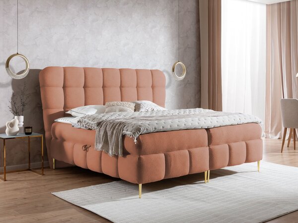 Mirjan24 Manželská kontinentálna posteľ Tiloni, Rozmer postele: 120x200, Dostupné poťahy: Freya 210.03 5903211384448