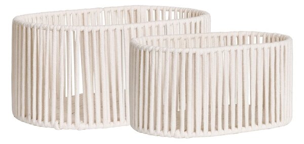 Látkové košíky v súprave 2 ks 38x25, 5x18 cm Arese – House Nordic