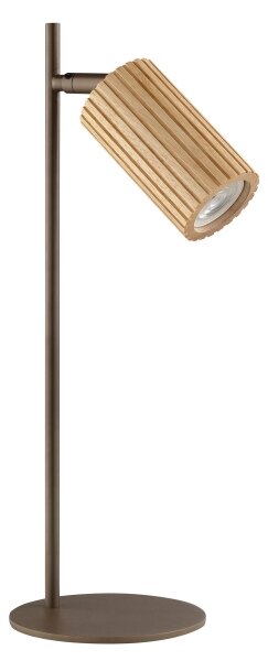 Brilliant - Stolová lampa LAKEWOOD 1xGU10/10W/230V hnedá