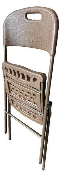 TENTino Skladacia stolička WOOD