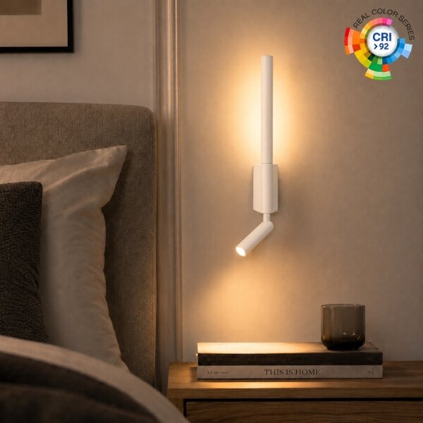 Brilagi - LED Nástenné bodové svietidlo VIXON LED/3W/230V + LED/5W biela CRI 90