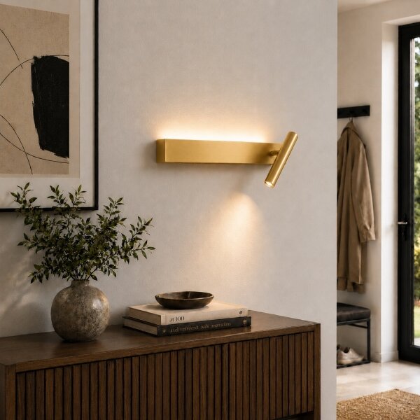 Brilagi - LED nástenné bodové svietidlo ARLIX LED/3W/230V + LED/7W zlaté CRI 90