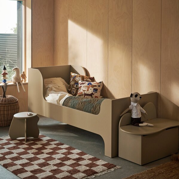 Detská úložná lavica Slope, Rose – Ferm Living