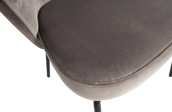 MUZZA JEDÁLENSKÁ STOLIČKA ADMIT VELVET KHAKI