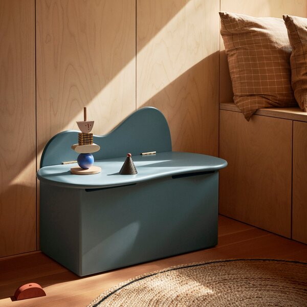 Detská úložná lavica Slope, Rose – Ferm Living