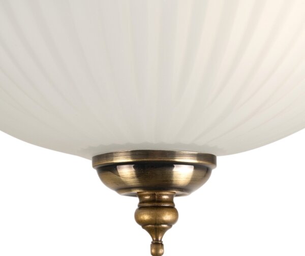 BRILAGI - Stropné svietidlo FRESCO 2xE27/40W/230V priemer 28 cm mosadz