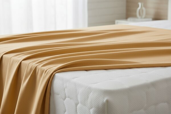 Jersey prestieradlo EKONOM 140x200 cm béžové