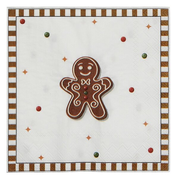 Vianočné obrúsky Cookie I 20 szt