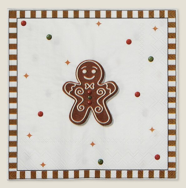 Vianočné obrúsky Cookie I 20 szt