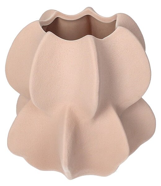 Kameninová váza Petal Pink II 15x17 cm