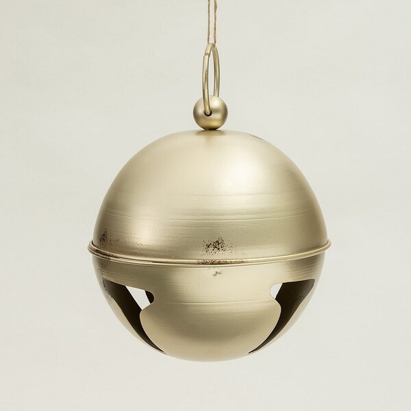 Závesná dekorácia Golden Bell II 21x23 cm