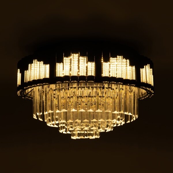 BRILAGI - LED stmievateľné stropné svietidlo CROWN LED/41W/230V priemer 48 cm čierne + DO