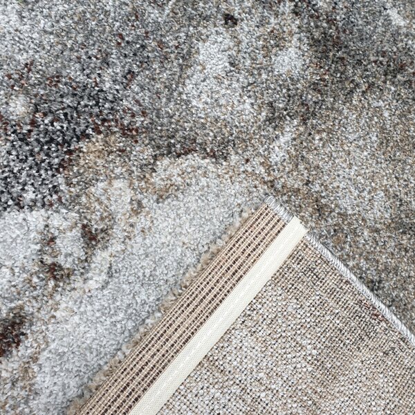 Spoltex , Kusový koberec Universe 841-86 grey/beige, 120x170, šedá, obývacia izba
